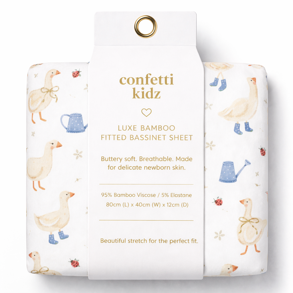 CONFETTI KIDZ | Bassinet Sheet/Change Pad Cover