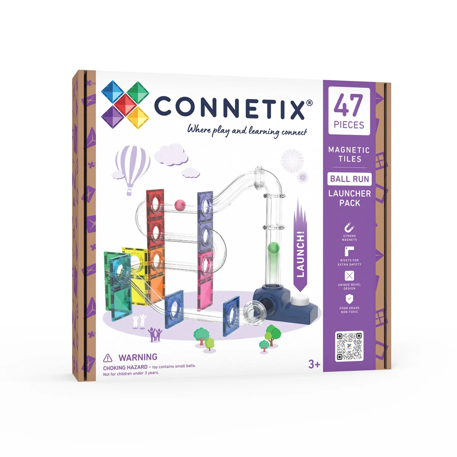 CONNETIX | Ball Run Launcher Pack 47 pc