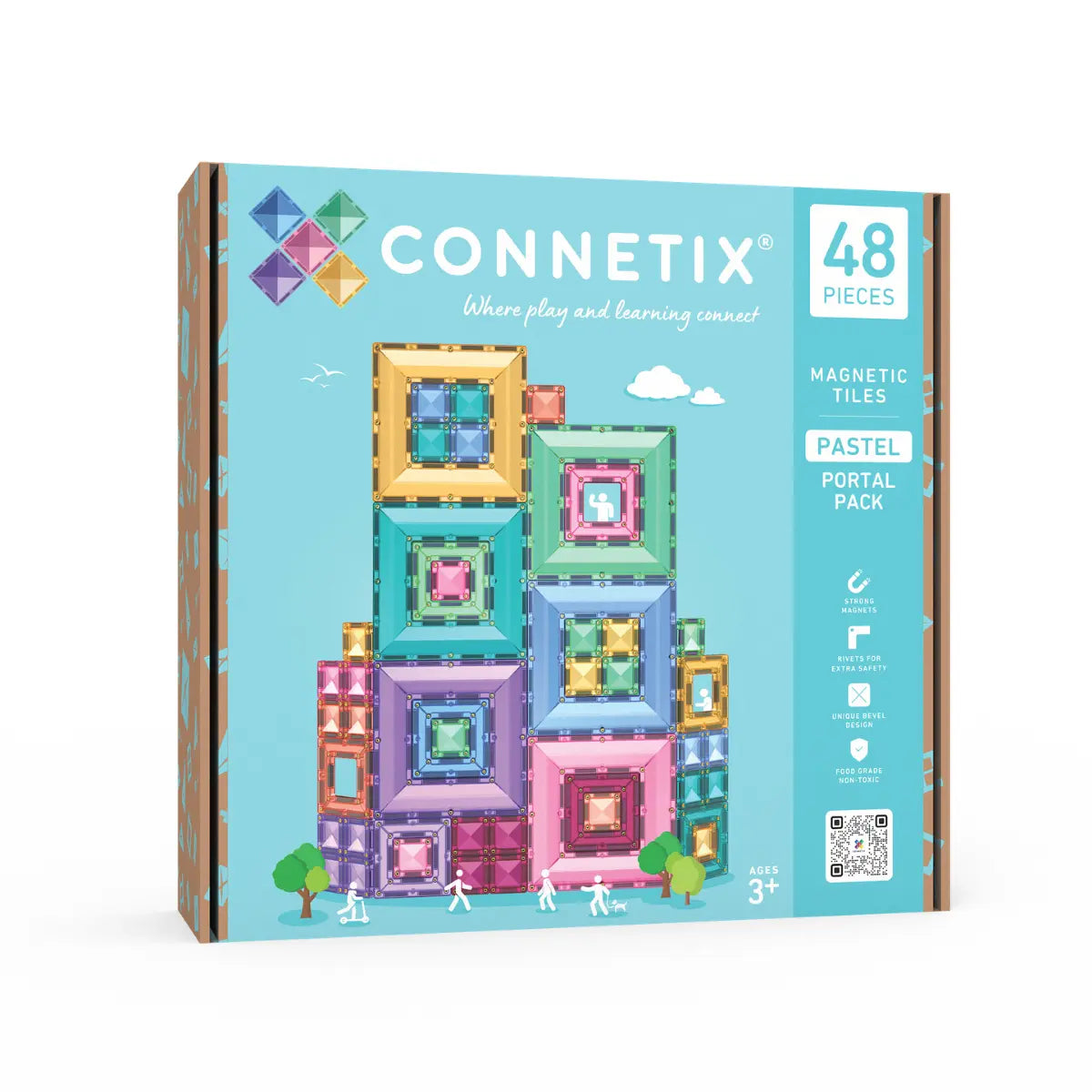 CONNETIX | Pastel Portal Pack 48 pc