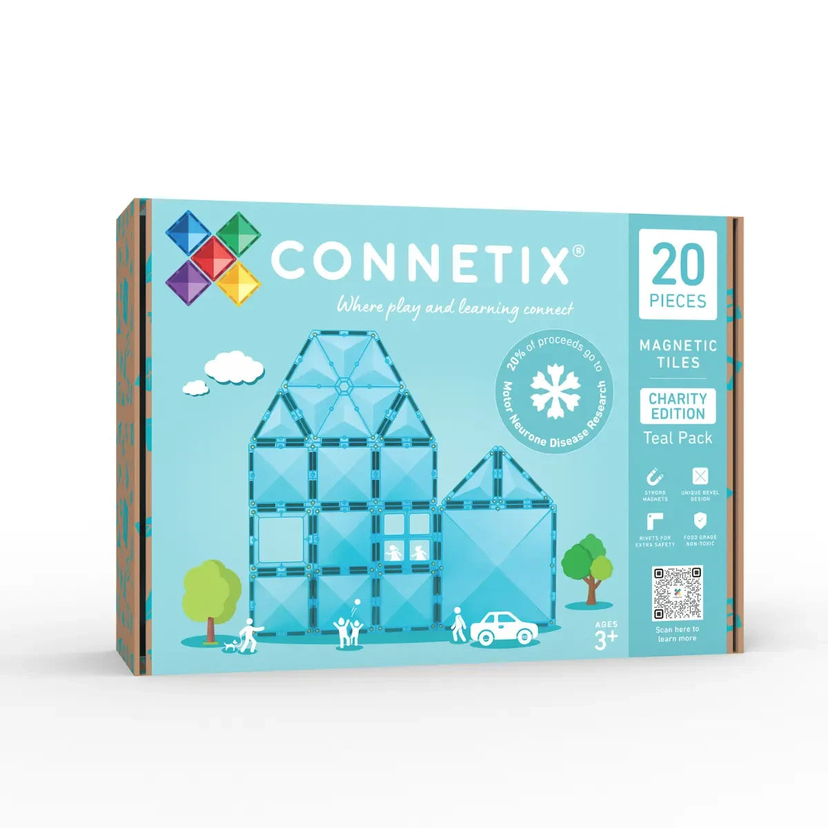 CONNETIX | Charity Pack Teal 20 pc