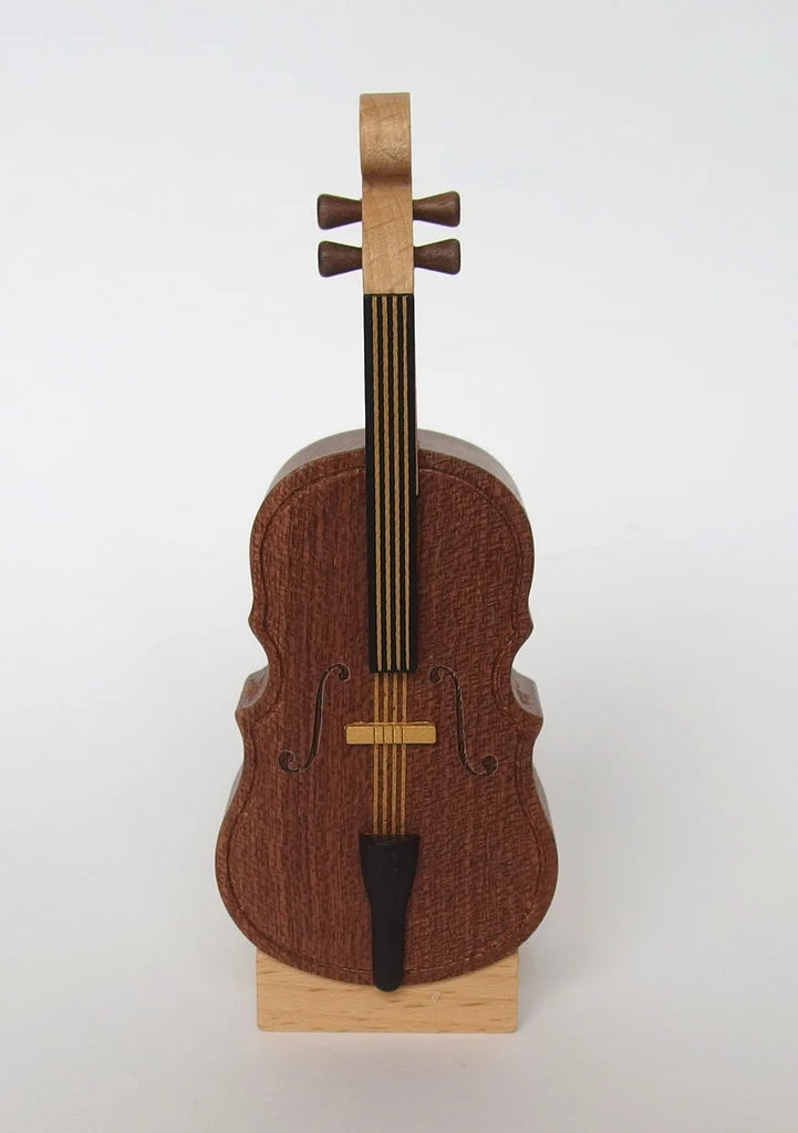 WOODERFUL LIFE | Mini Cello Music Box