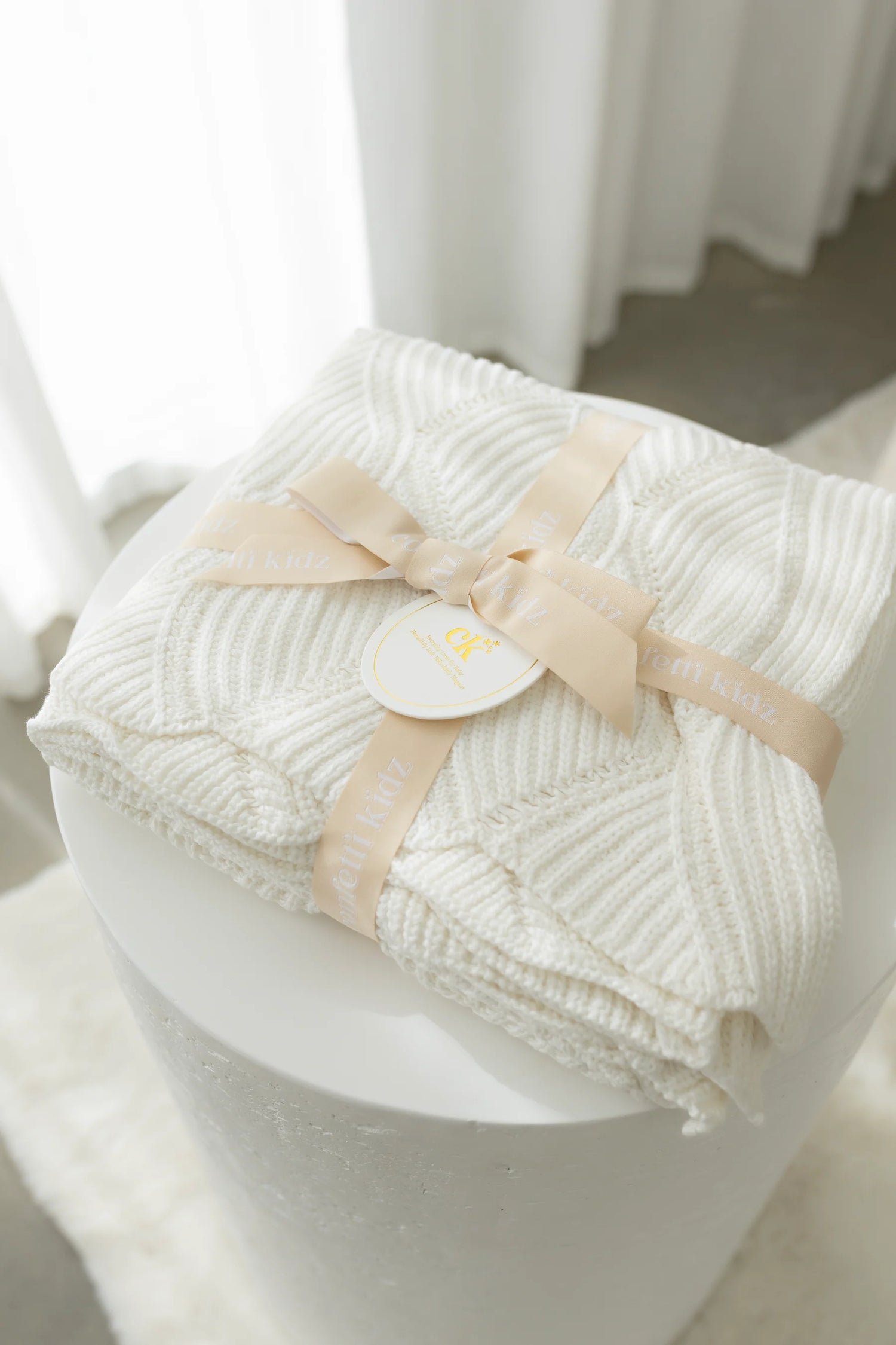 CONFETTI KIDZ | Keepsake Knit Blanket