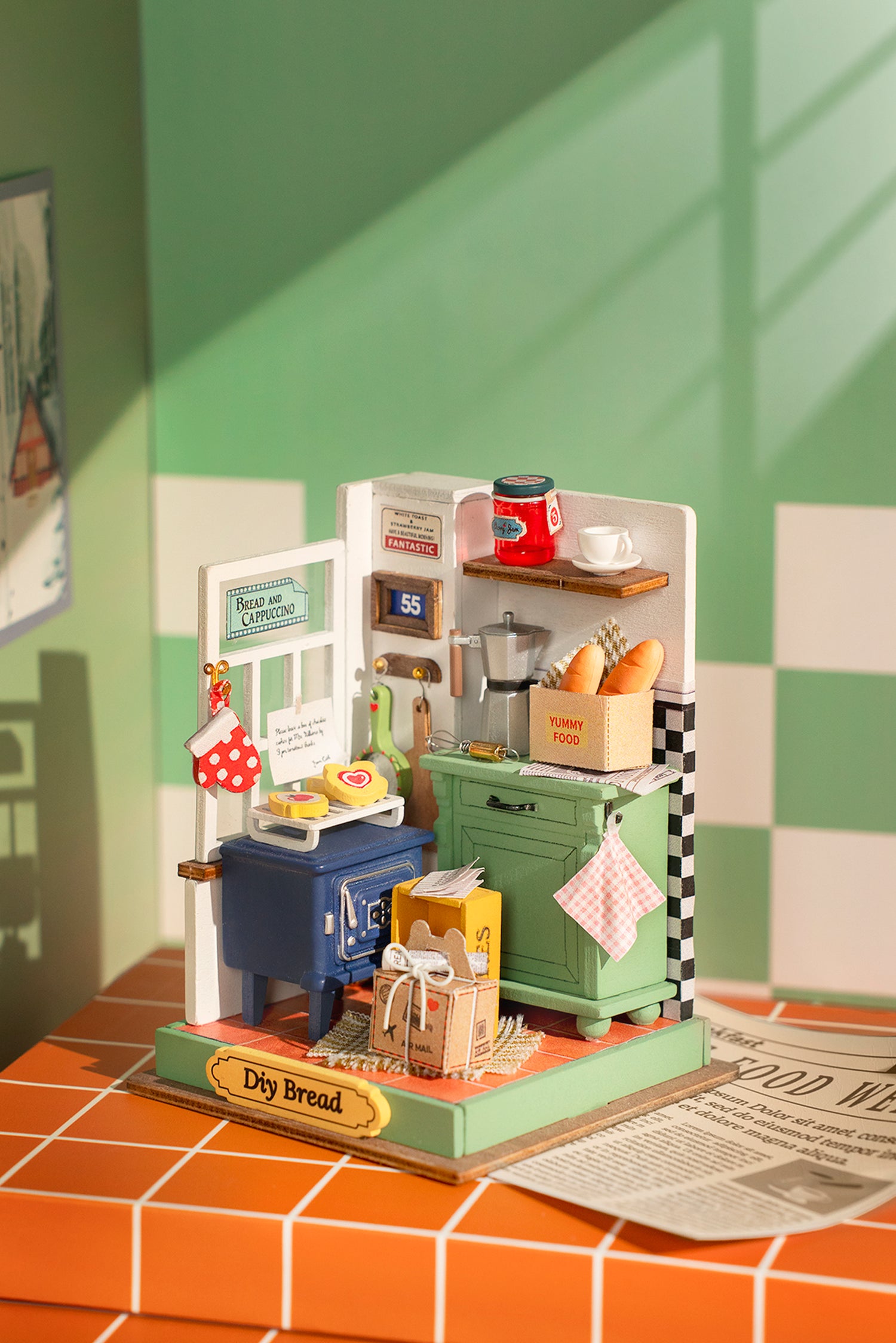 ROBOTIME | Afternoon Baking Time