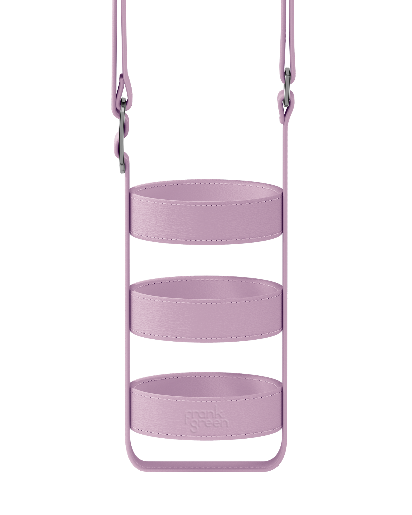 FRANK GREEN | Cactus Leather Bottle Holder | Lilac Haze
