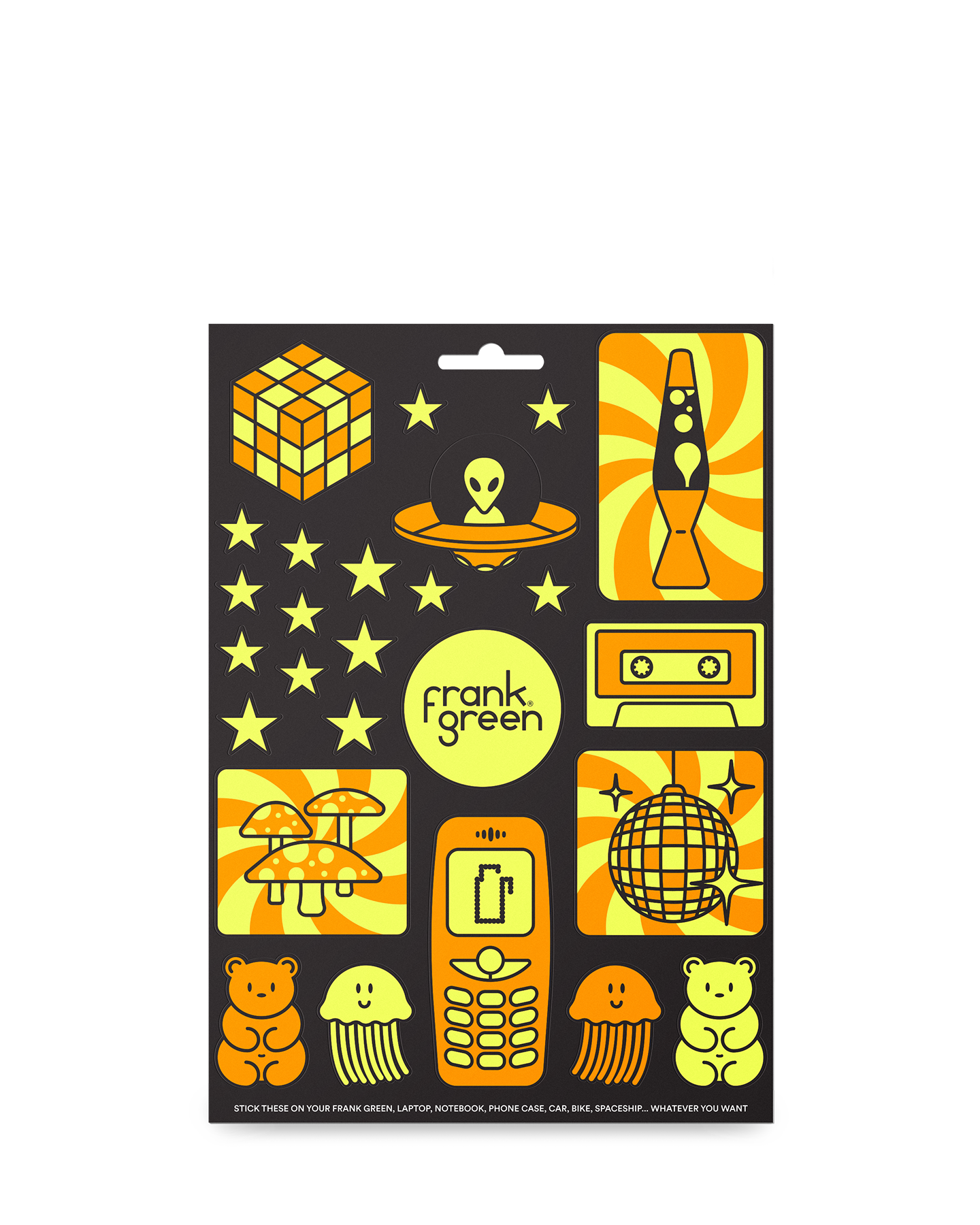 FRANK GREEN | Glow Sticker Sheet
