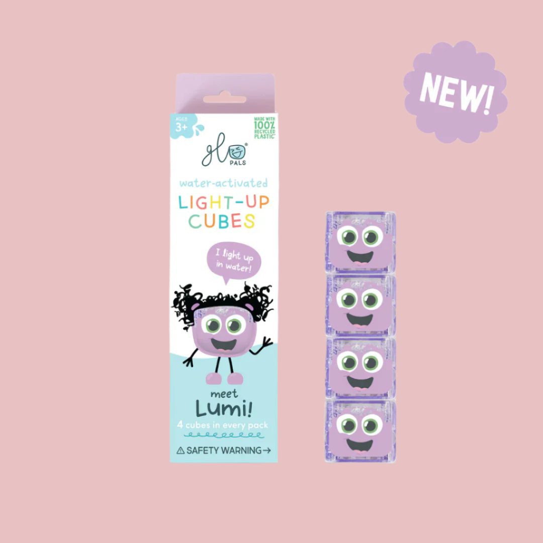 GLO PALS | Water Activated Light-Up Cubes