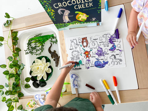 HEY DOODLE | Mini Colouring Mat