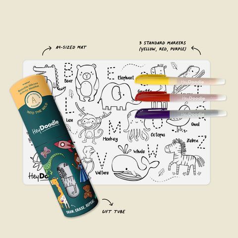 HEY DOODLE | Mini Colouring Mat