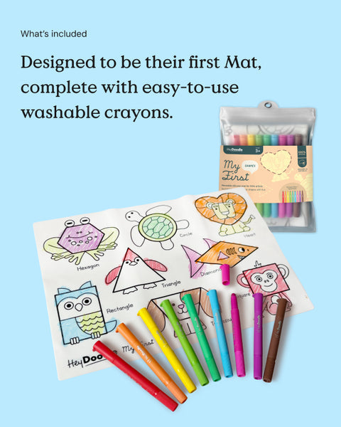 HEY DOODLE | My First Colouring Mat