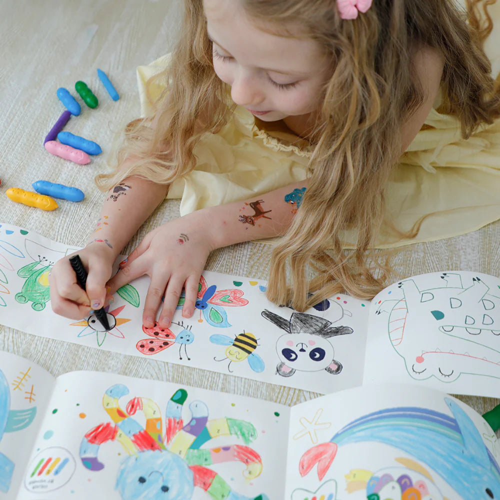 HAKU YOKA | Mini Colouring Roll Kit