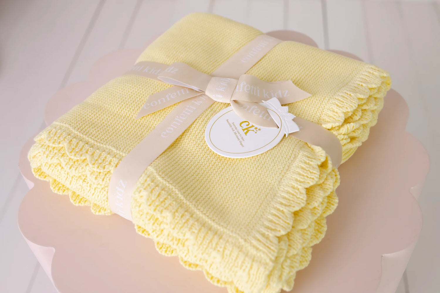 CONFETTI KIDZ | Heritage Knit Blanket