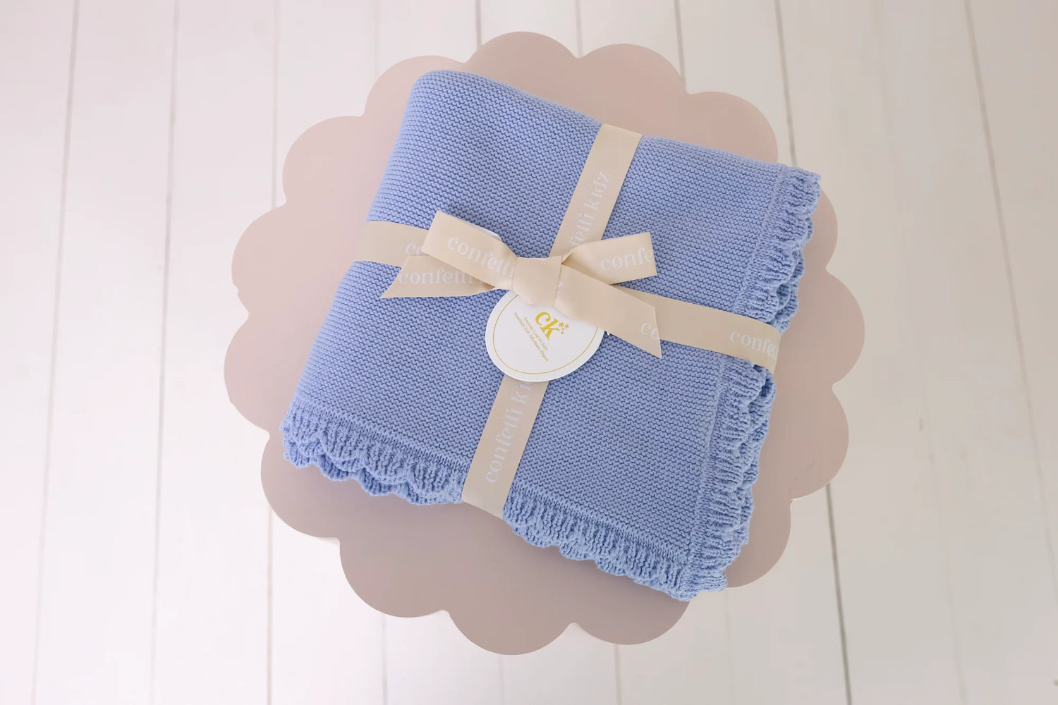 CONFETTI KIDZ | Heritage Knit Blanket