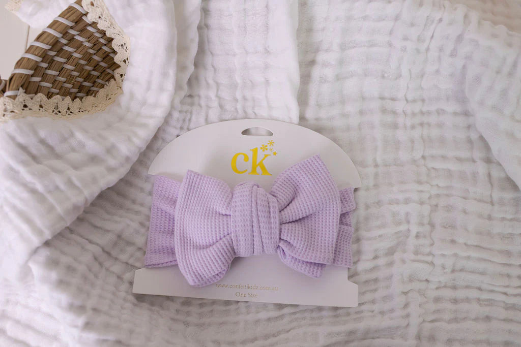 CONFETTI KIDZ | Oversized Knit Top Knot