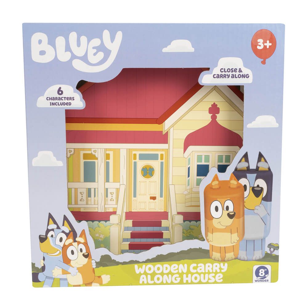 BLUEY | Wooden Carry Along House