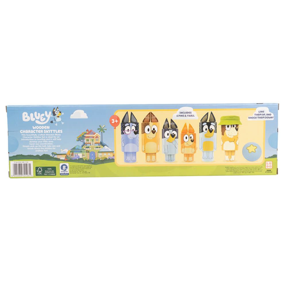 BLUEY | Wooden Character Skittles