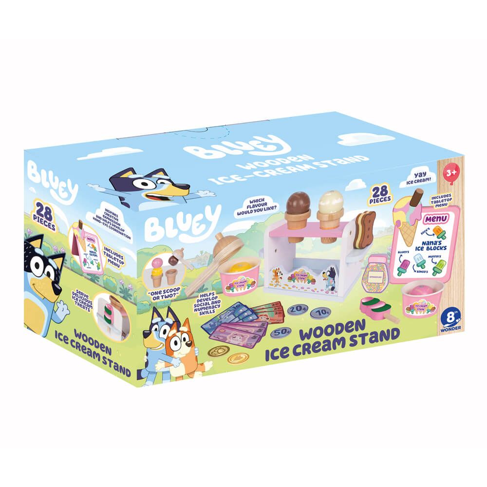 BLUEY | Wooden Ice Cream Stand