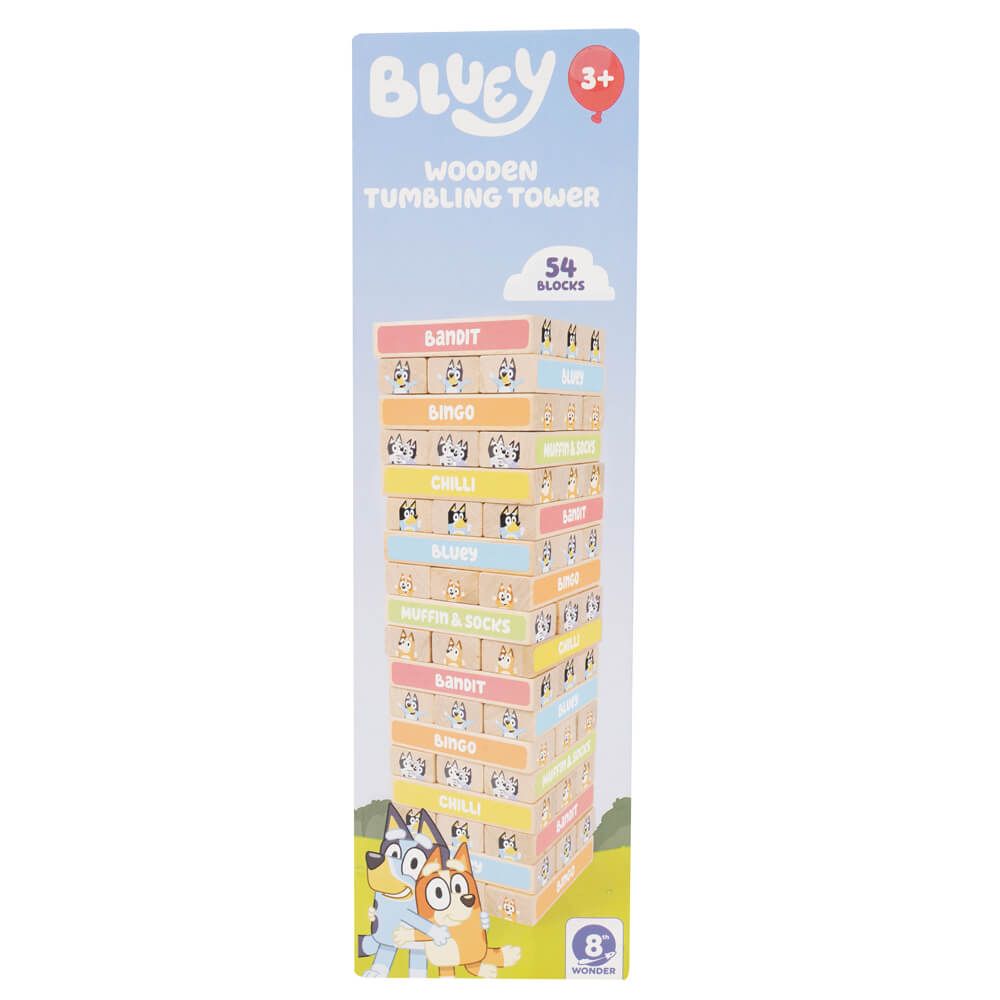 BLUEY | Wooden Tumbling Tower