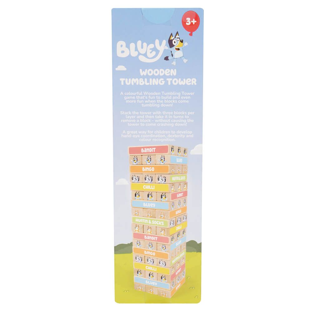 BLUEY | Wooden Tumbling Tower