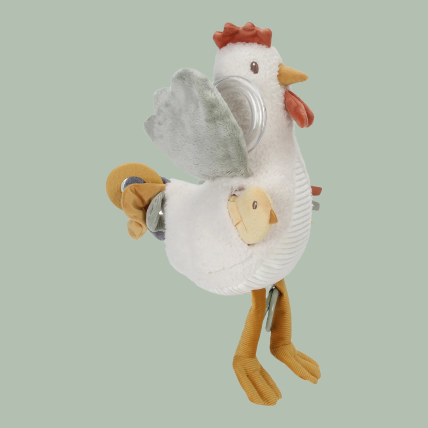 LITTLE DUTCH | Little Farm Activity Chicken | 28cm