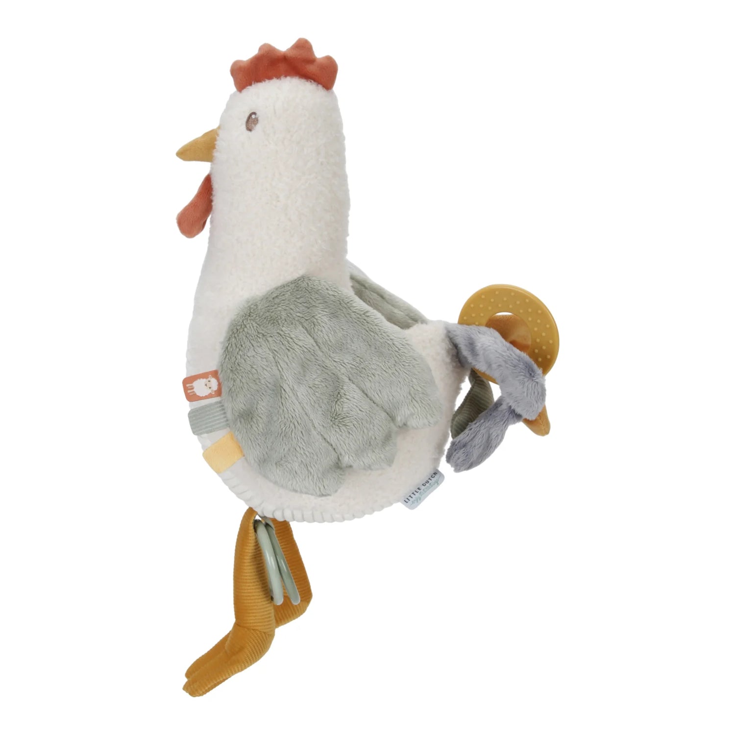 LITTLE DUTCH | Little Farm Activity Chicken | 28cm