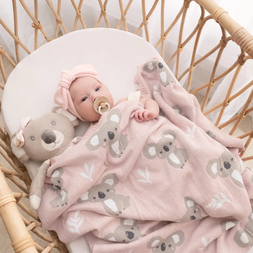 THE LIVING TEXTILES | Australiana Baby Blanket