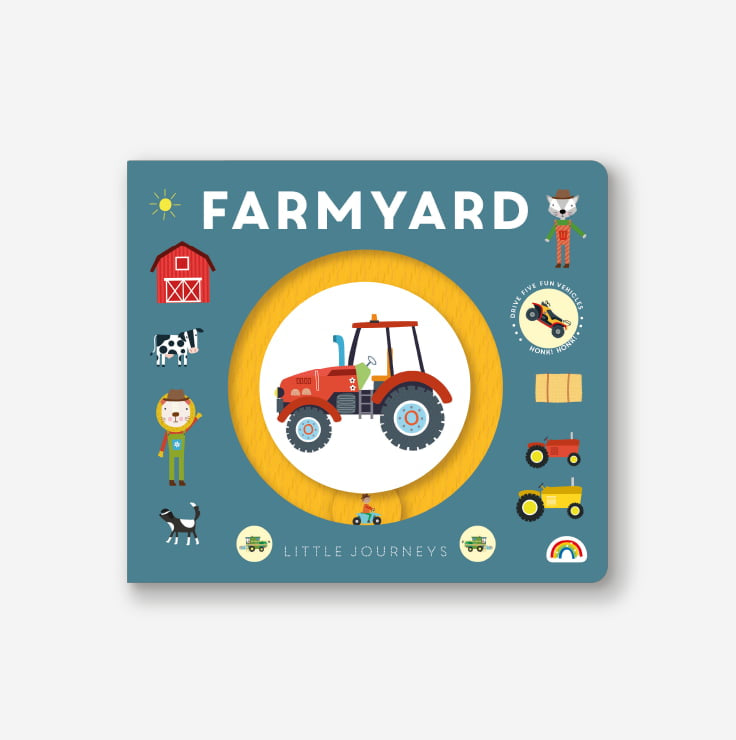 REALLY DECENT BOOKS Little Journeys | Farmyard