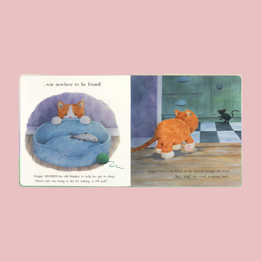 JELLYCAT | Ginger, the Courageous Kitten | Book