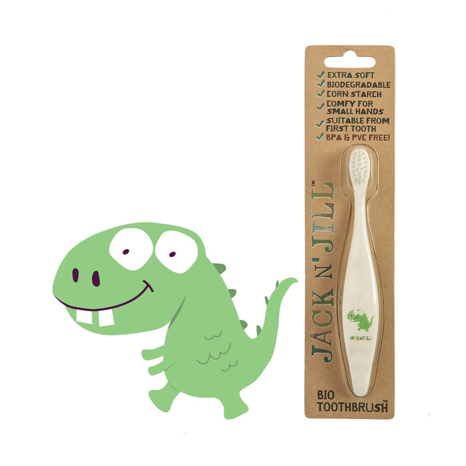 JACK N’ JILL | Toddler or Child Toothbrush