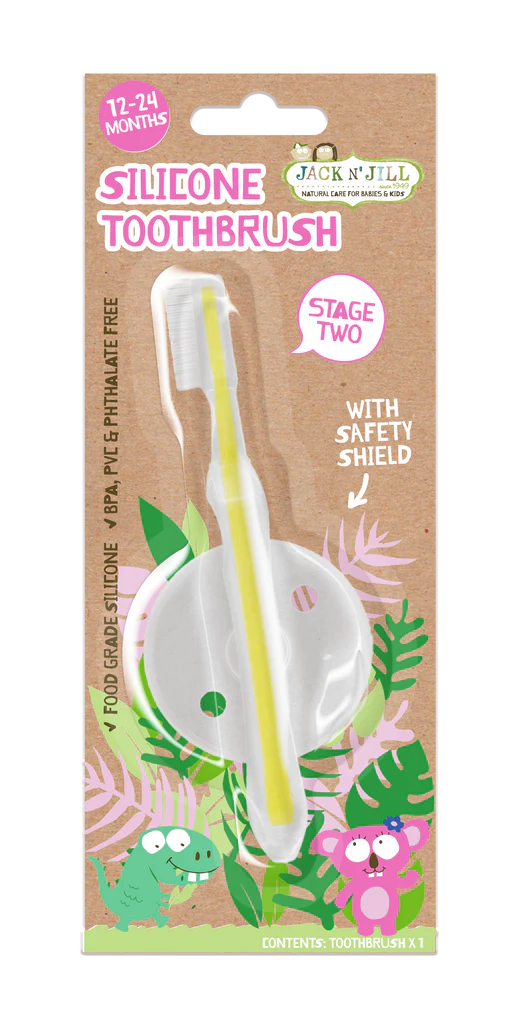 JACK N’ JILL | Silicone Toothbrush | Stage 2