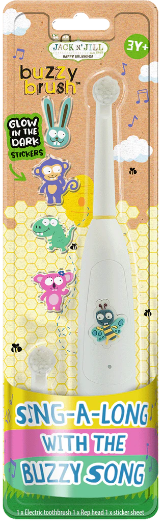 JACK N’ JILL | Buzzy Electric Musical Toothbrush