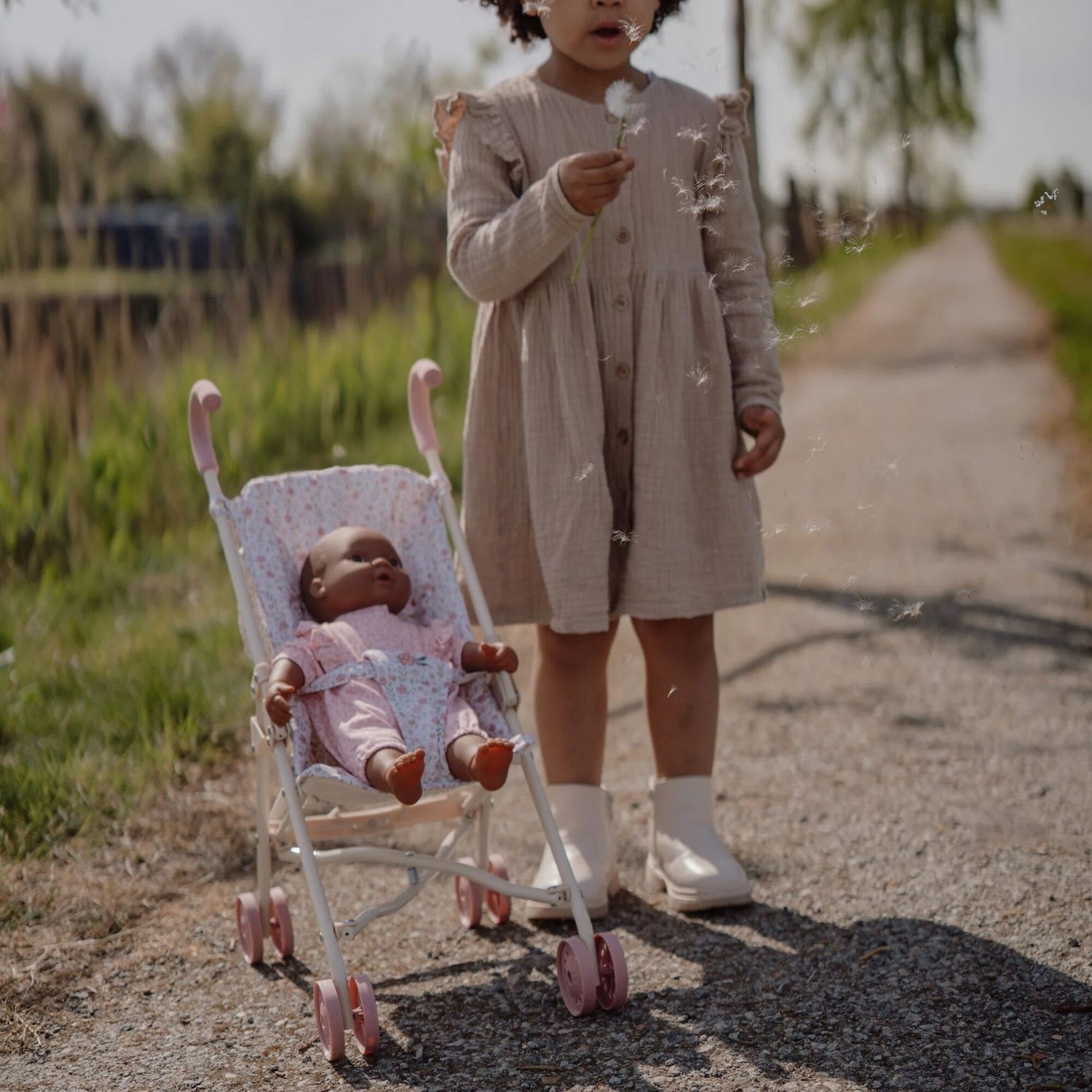 LITTLE DUTCH | Metal Doll Stroller