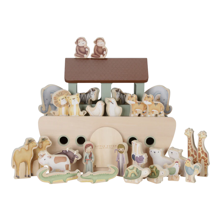 LITTLE DUTCH | Noah's Ark Wooden Playset