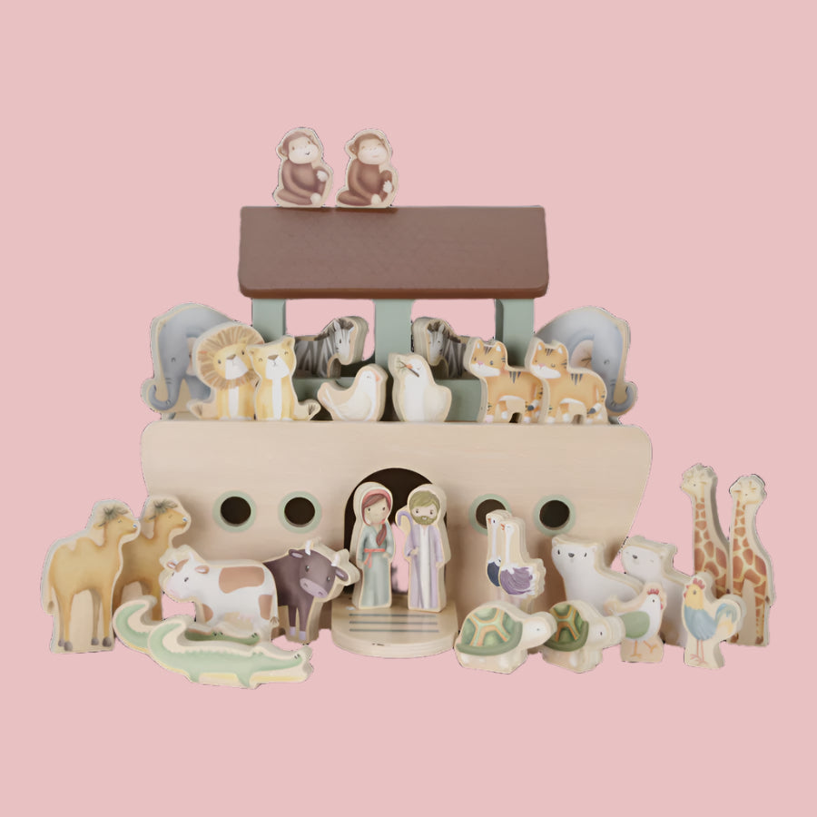 LITTLE DUTCH | Noah's Ark Wooden Playset