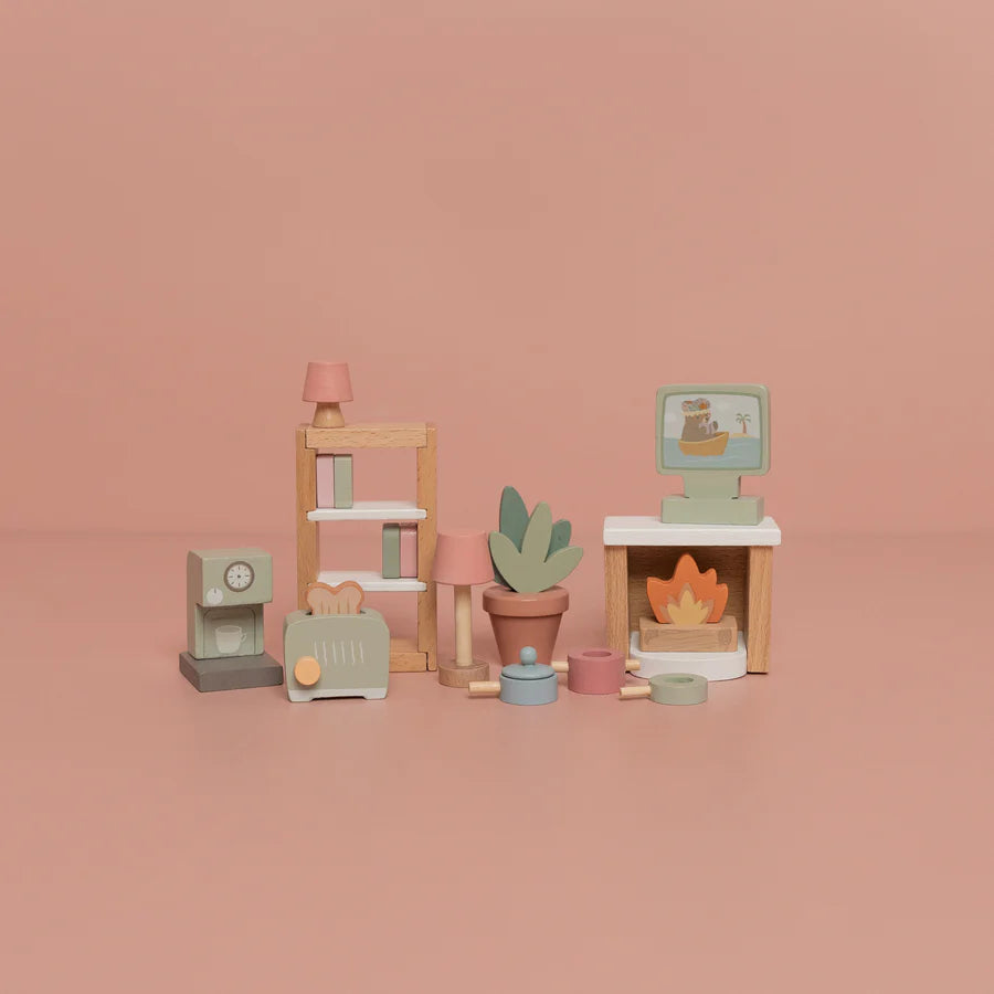 LITTLE DUTCH | Doll's House Expansion Set | House Furniture