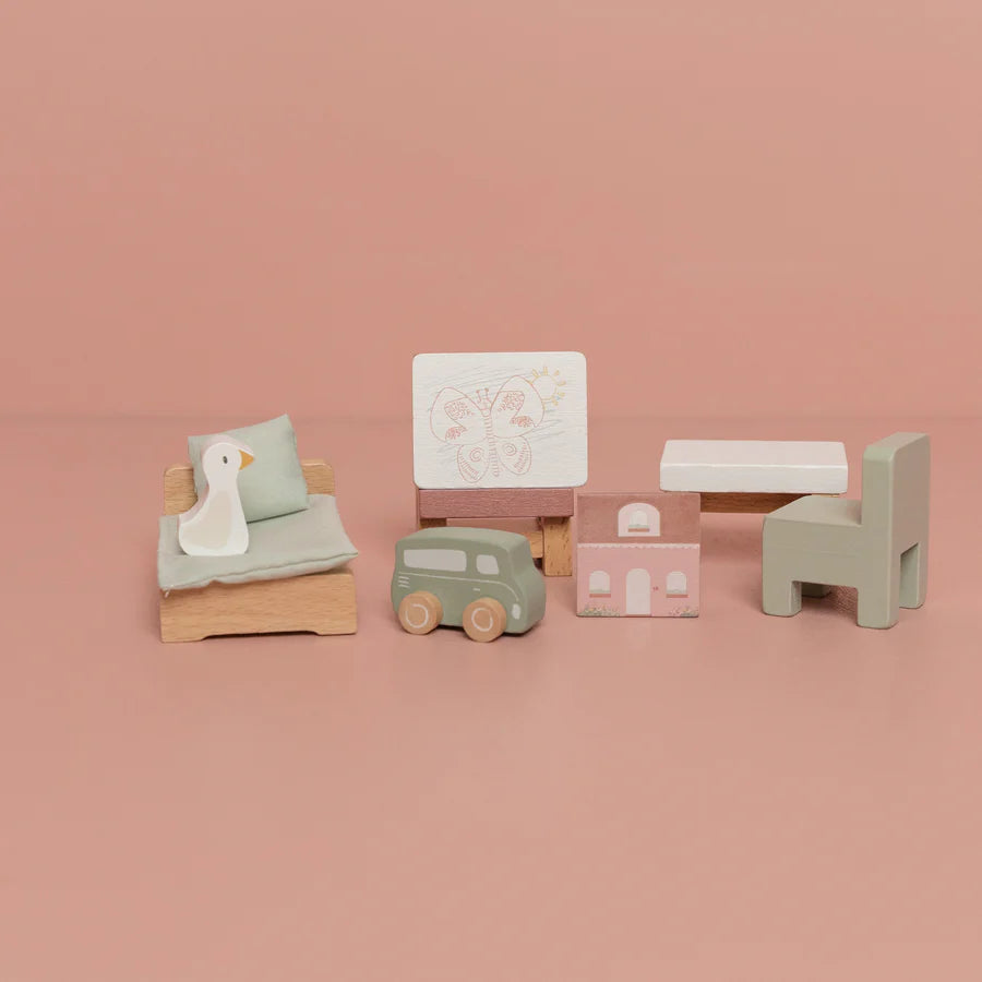 LITTLE DUTCH | Doll's House Expansion Set | Children's Room Funiture