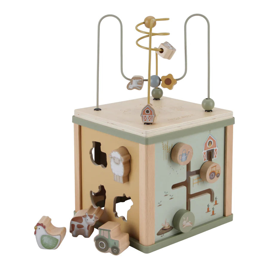 LITTLE DUTCH | Little Farm Activity Cube