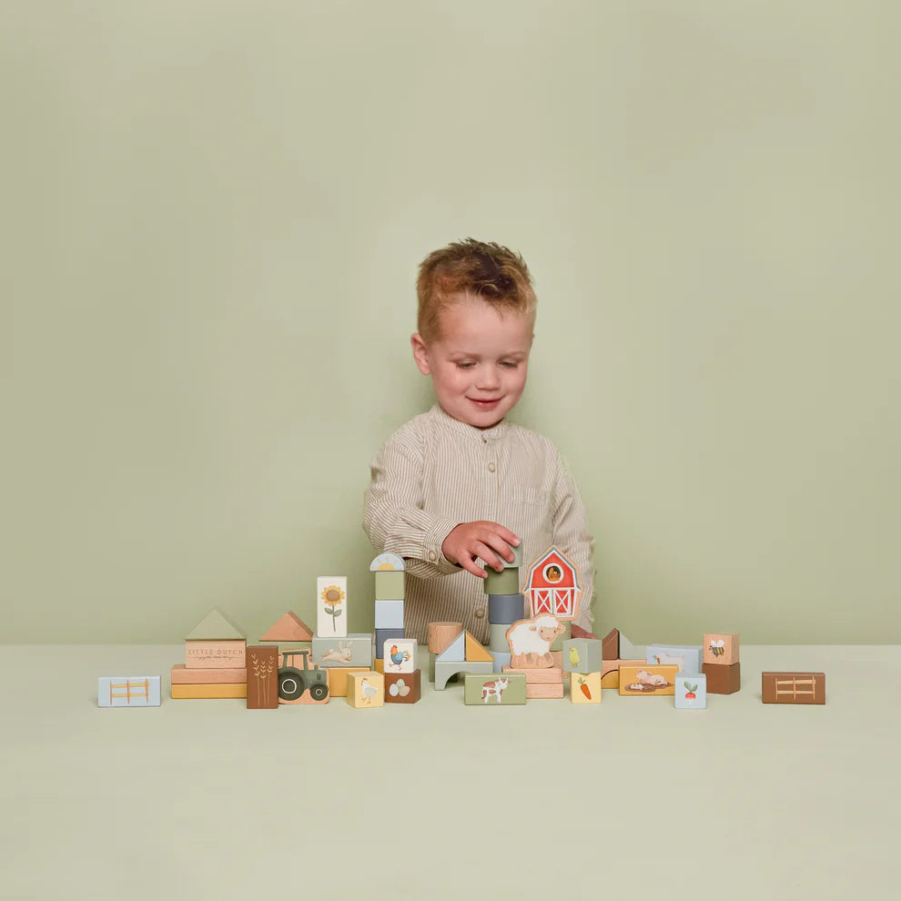 LITTLE DUTCH | Wooden Building Blocks