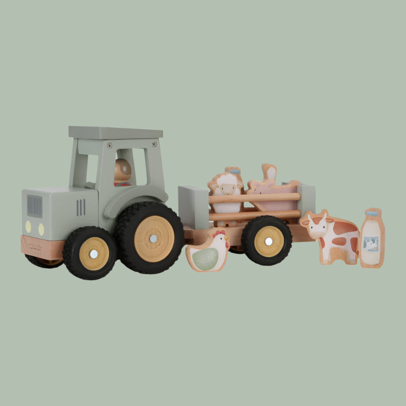 LITTLE DUTCH | Little Farm Tractor With Trailer
