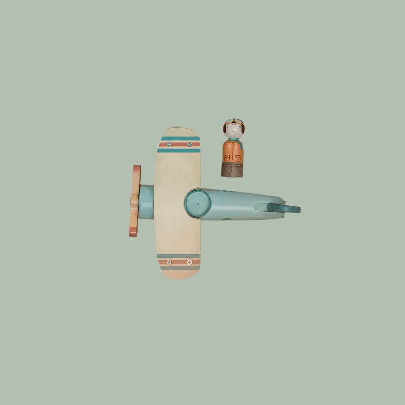 LITTLE DUTCH | Wooden Toy Airplane