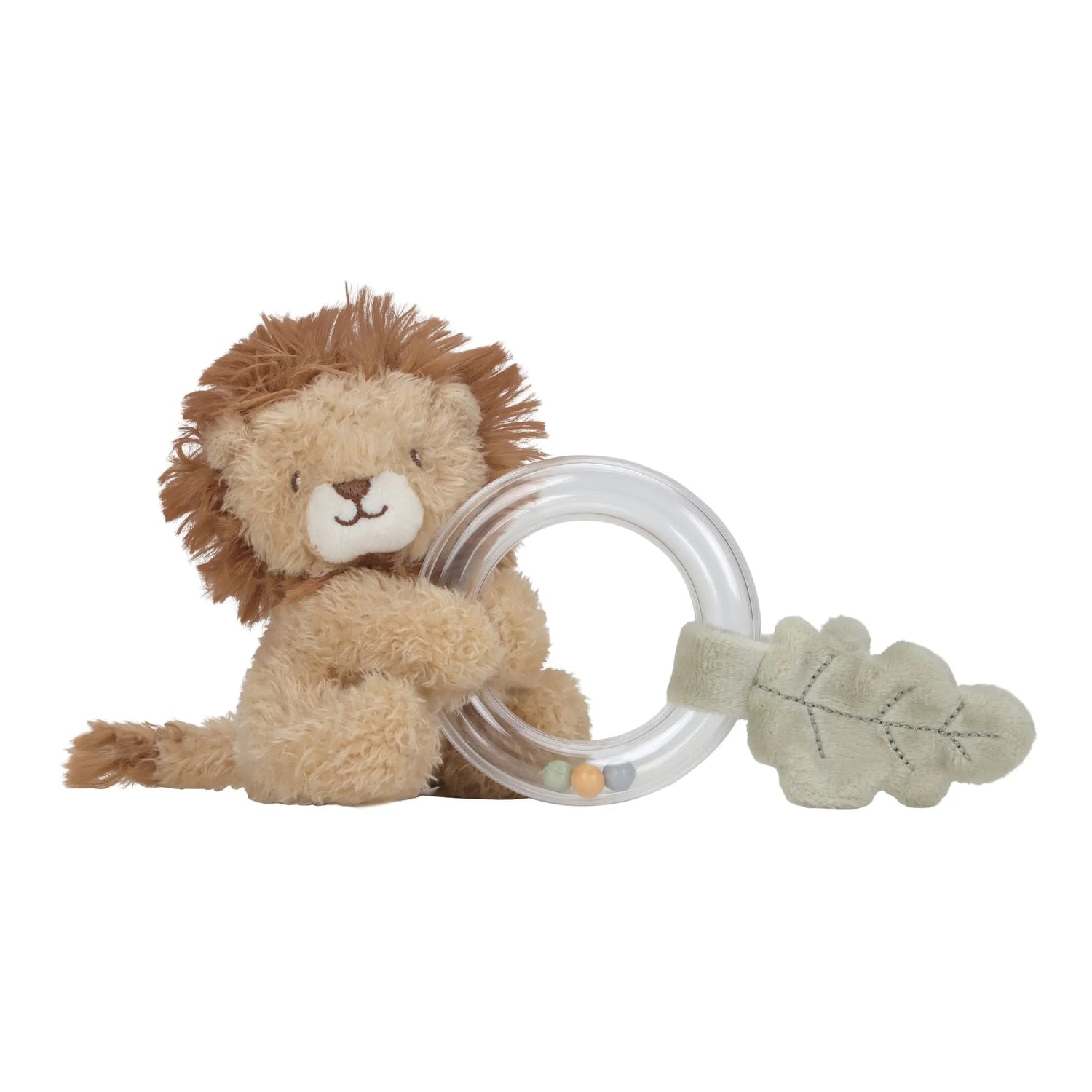 LITTLE DUTCH | 'Safari Friends' Ring Rattle Lion
