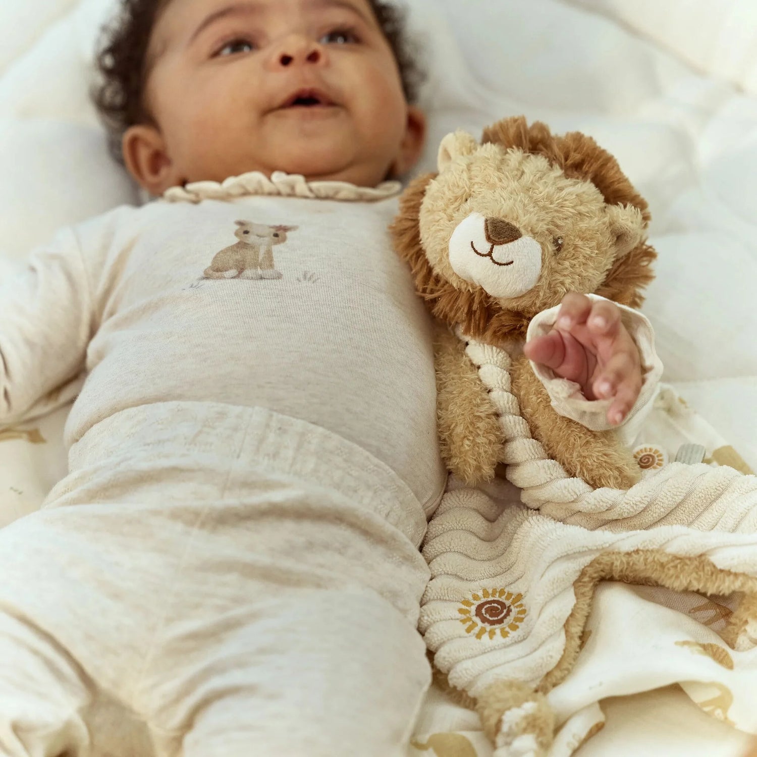 LITTLE DUTCH | 'Safari Friends' Cuddle Cloth Lion