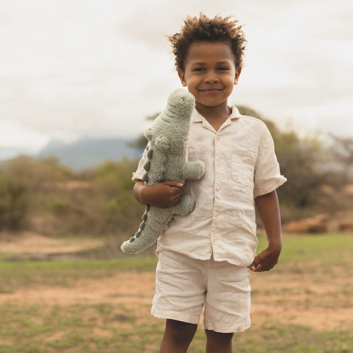 LITTLE DUTCH | 'Safari Friends' Cuddle Crocodile