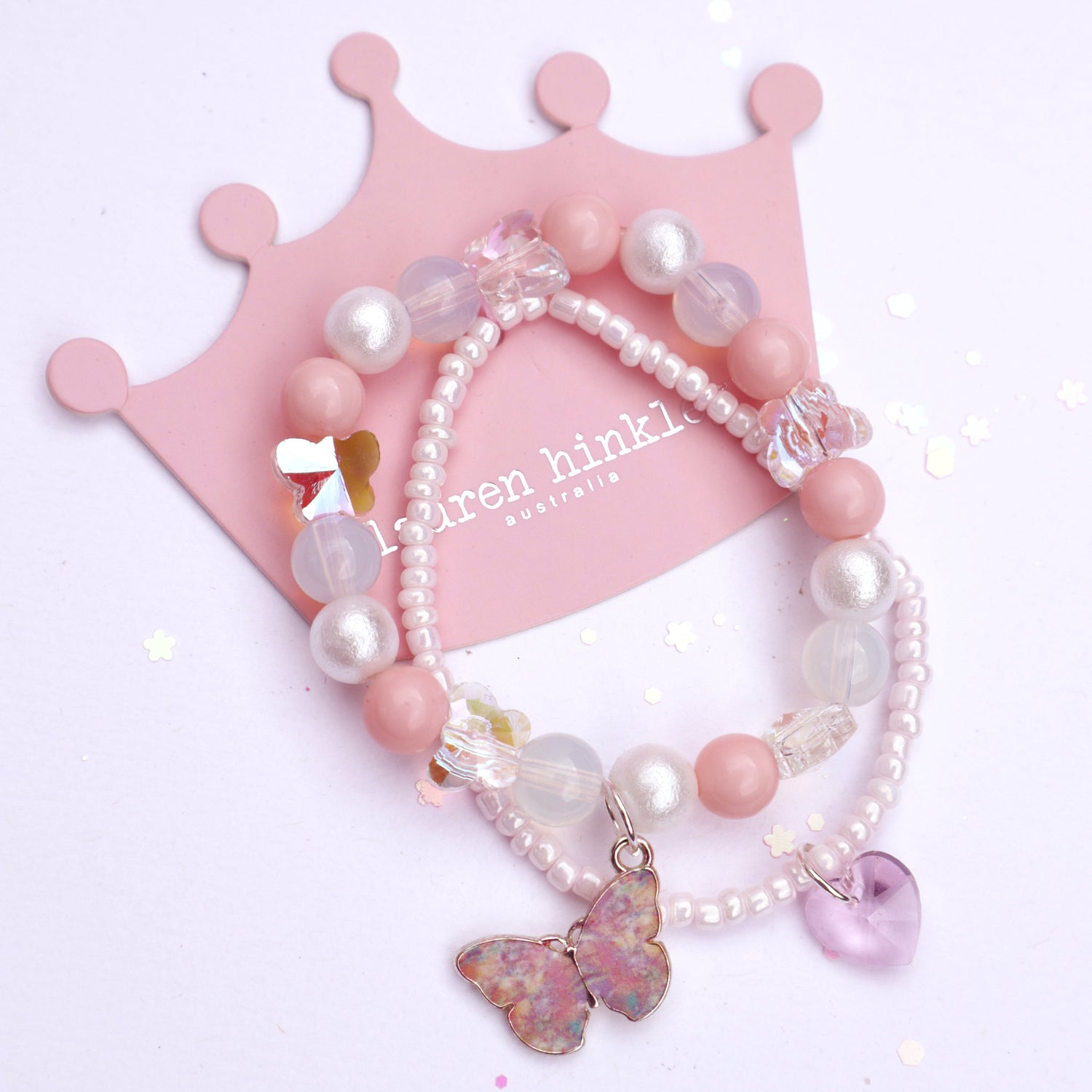LAUREN HINKLEY | Eternal Butterfly Bracelet Set