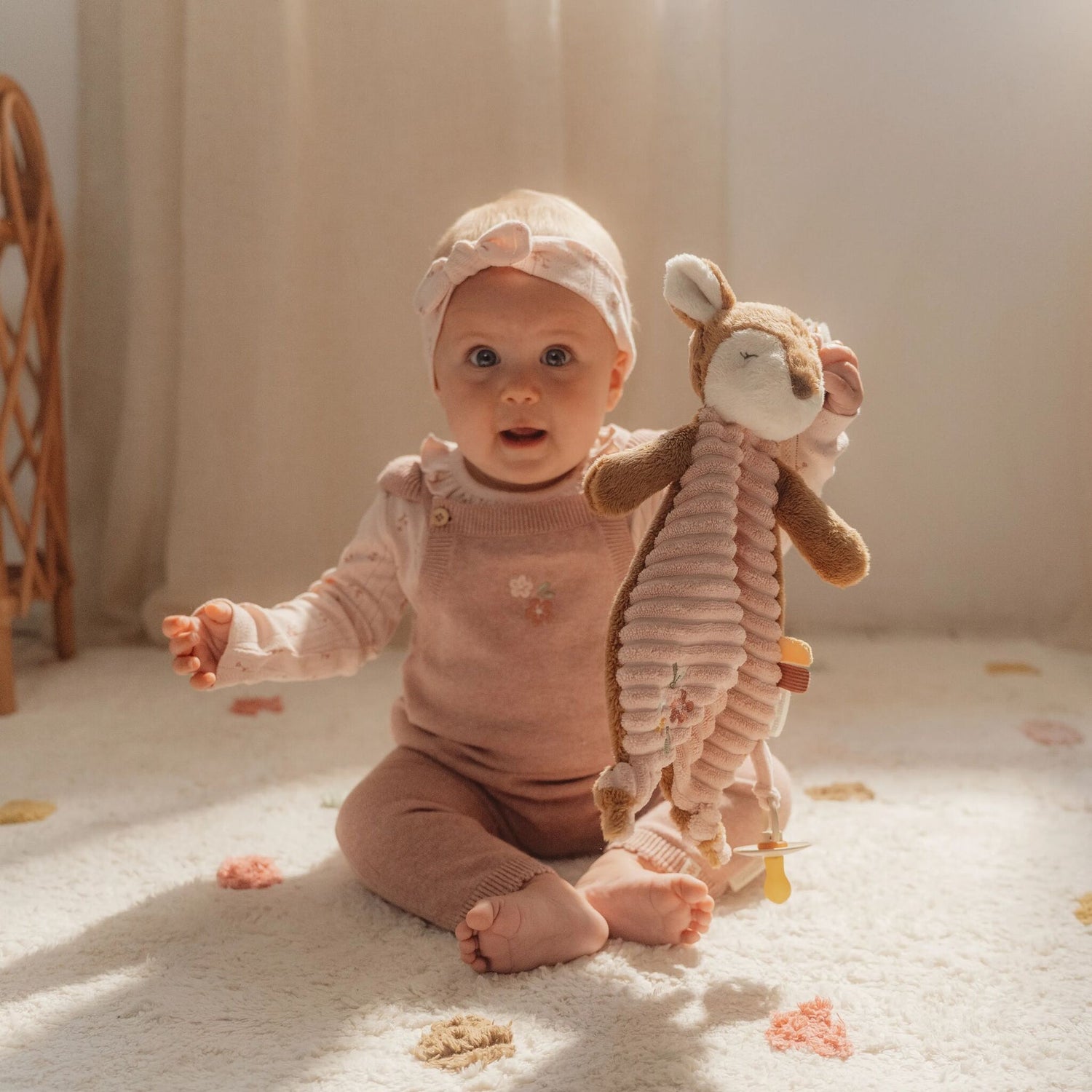 LITTLE DUTCH | 'Fairy Garden' Cuddle Cloth Deer