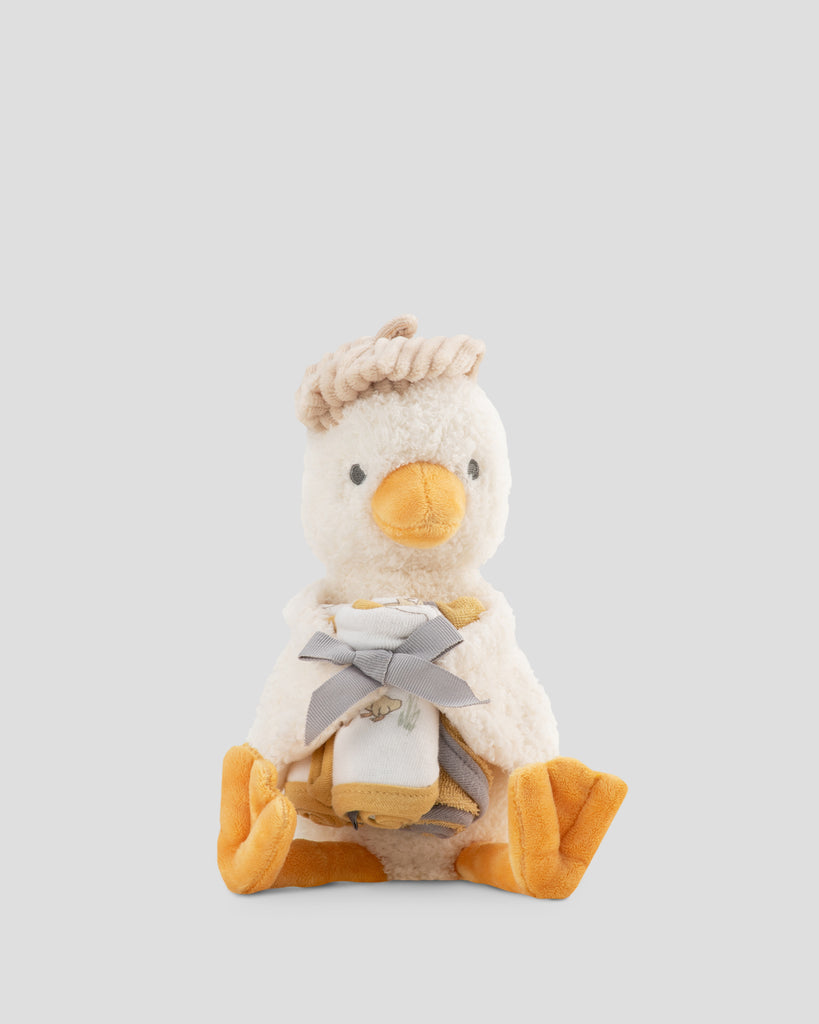 LITTLE LINEN | Plush Toy & Face Washers Gift Set