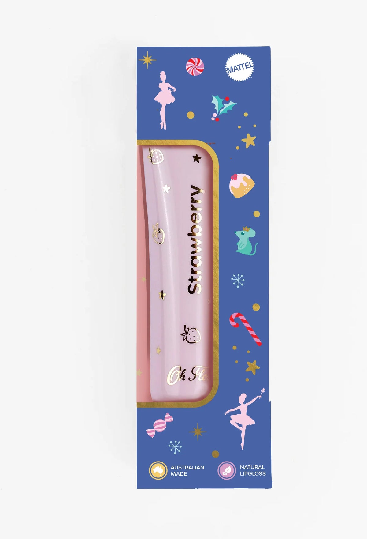 OH FLOSSY | 'Barbie in the Nutcracker' Strawberry Lip Gloss