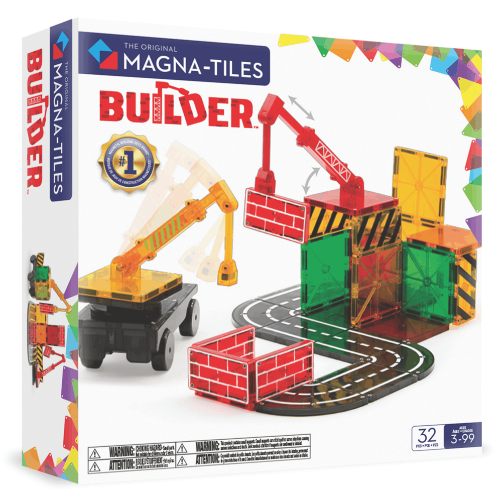 MAGNA-TILES | Builder | 32 Pieces
