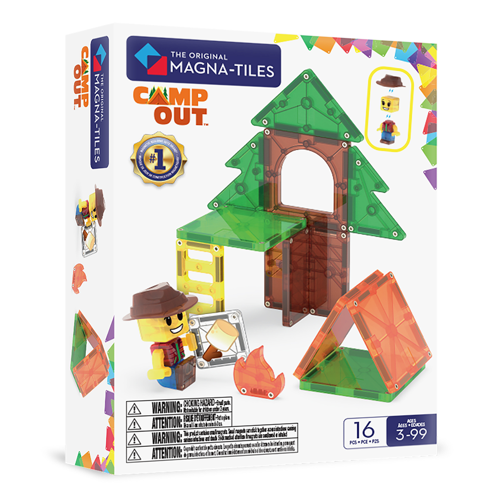 MAGNA-TILES | Camp Out | 16 Pieces