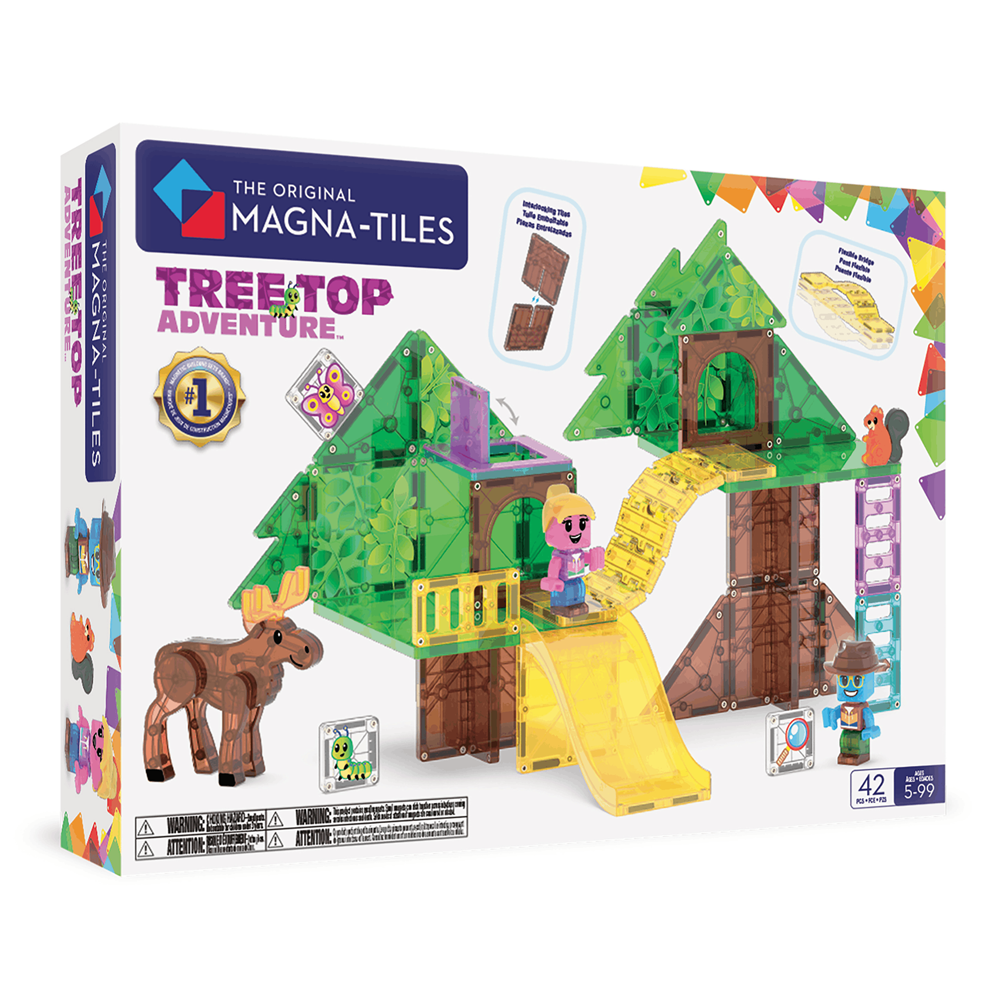 MAGNA-TILES | Treetop Adventure  | 42 Pieces