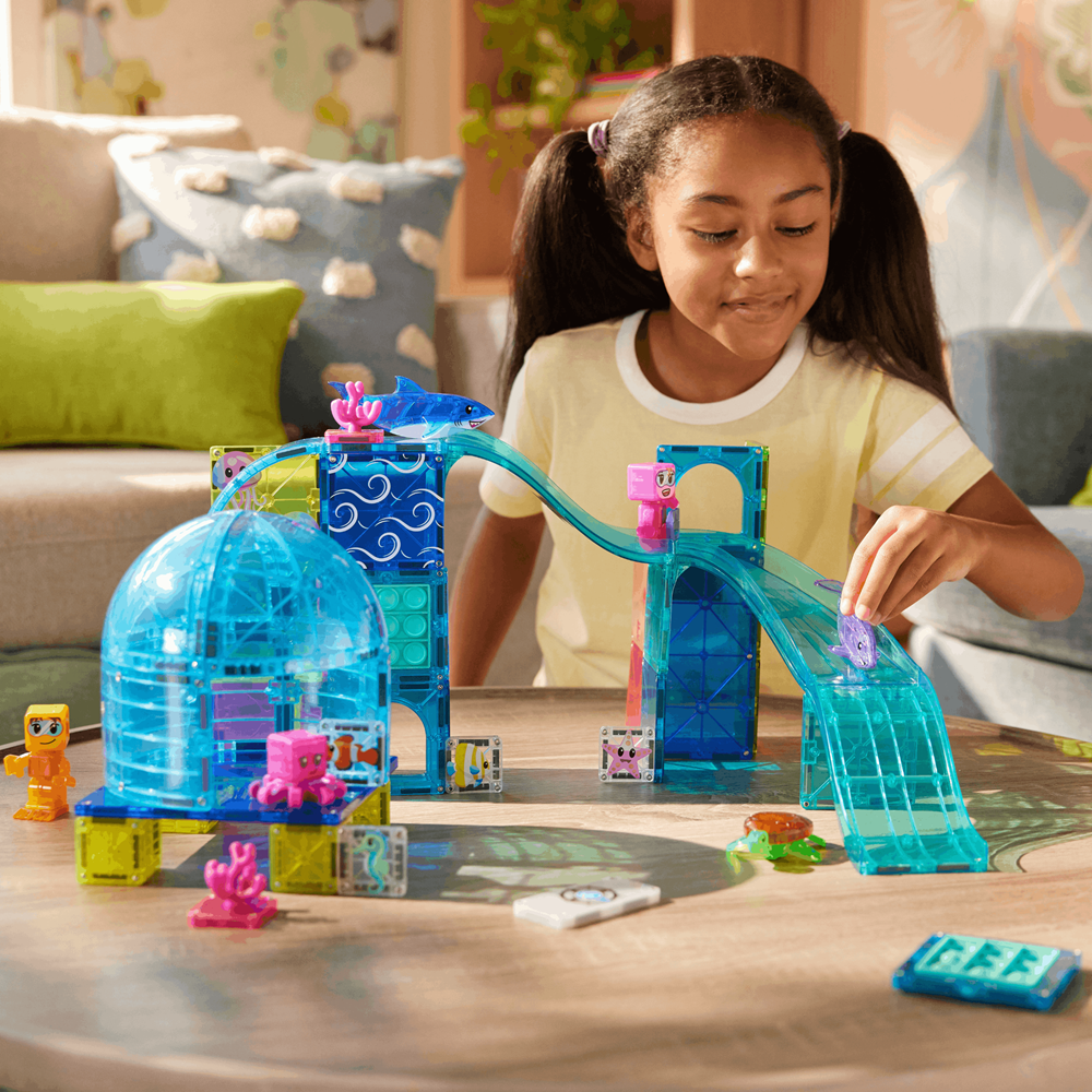 MAGNA-TILES | Undersea Adventure | 58 Pieces